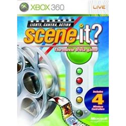 Scene It Lights Camera Action & 4 buzzer Xbox 360 - Bazar