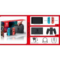 Nintendo Switch Console Neon Red/Neon Blue (Stav A)