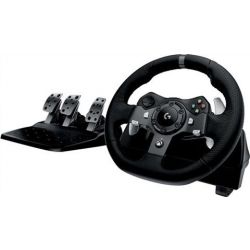 Logitech G920 Driving Force Racing Wheel + Pedály Xbox One, PC (Stav A)