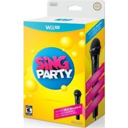 Sing Party (With Mic) Wii U - Bazar