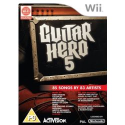Guitar Hero 5 Wii - Bazar