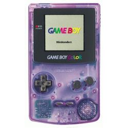 Game Boy Color Clear Purple, Bez krabice (Stav B)