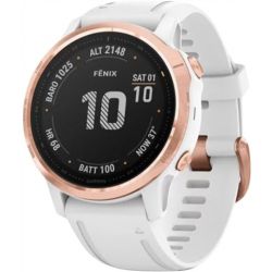 Garmin Fenix 6S Pro Smartwatch - Rose Gold/White (Stav A)