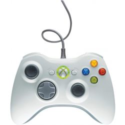 Microsoft Xbox 360 Wired Controller White - Bazar