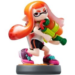 Nintendo Amiibo Splatoon Inkling Girl (Orange) Figure - Bazar