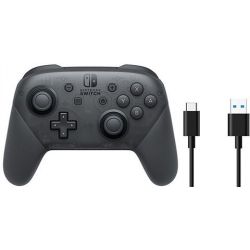 Nintendo Switch Pro Controller Black, USB - Bazar